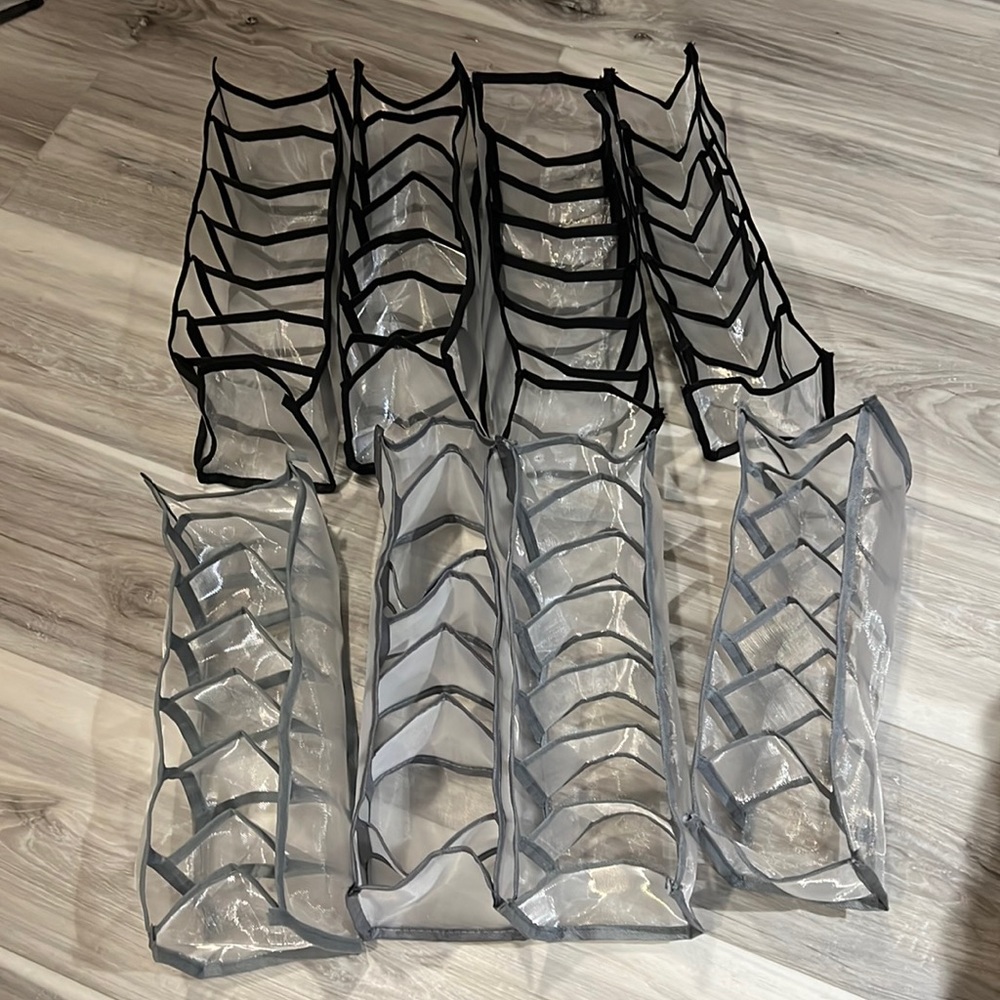 Drawer Organizers Set of 8 Like New